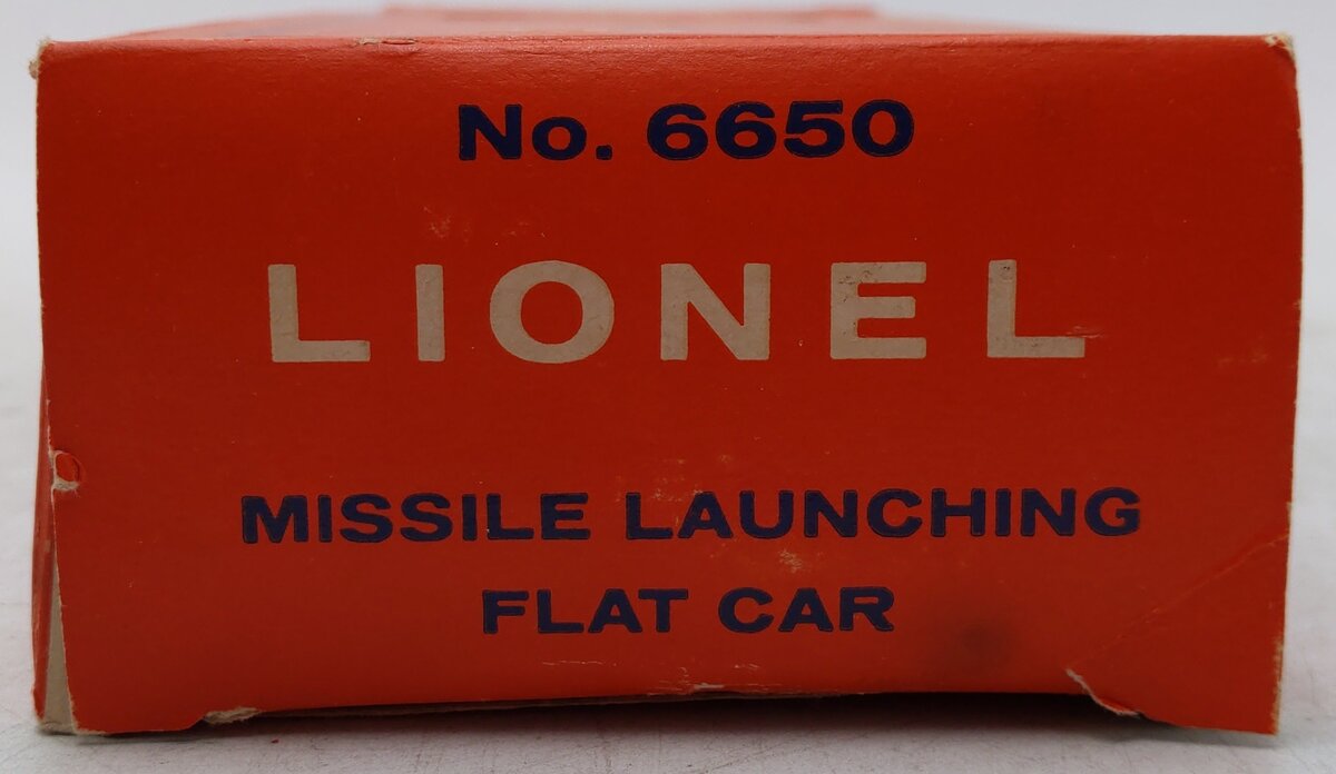 Lionel 6650 Vintage O IRBM Rocket Launcher EX/Box