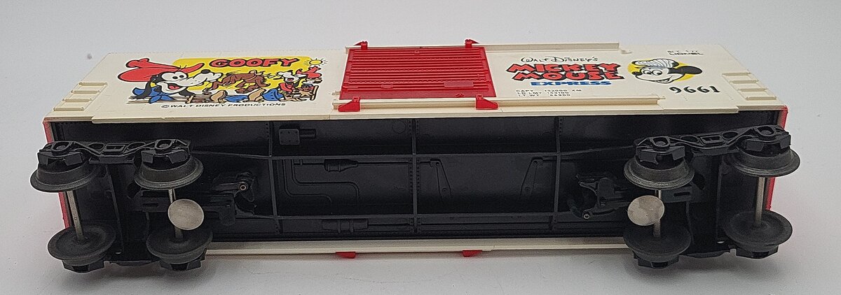 Lionel 6-9661 O Gauge Disney Goofy Hi-Cube Boxcar EX/Box