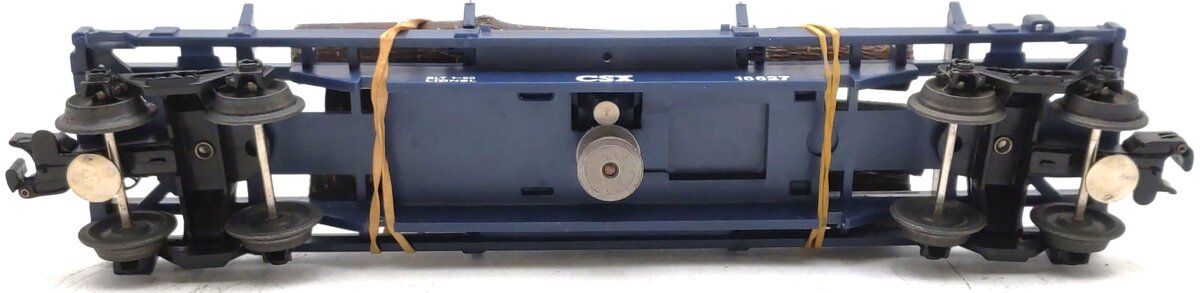 Lionel 6-16627 O Gauge CSX Log Dump Car LN/Box