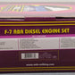 MTH 20-2645-1 Alaska F-7 ABA Diesel Engine Set w/PS 2.0 #1502/1506/1517 EX/Box