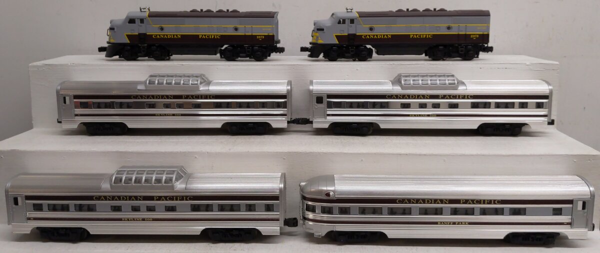 Lionel 6-21759 O Gauge Postwar Canadian Pacific F3A-A Diesel Passenger Set EX/Box