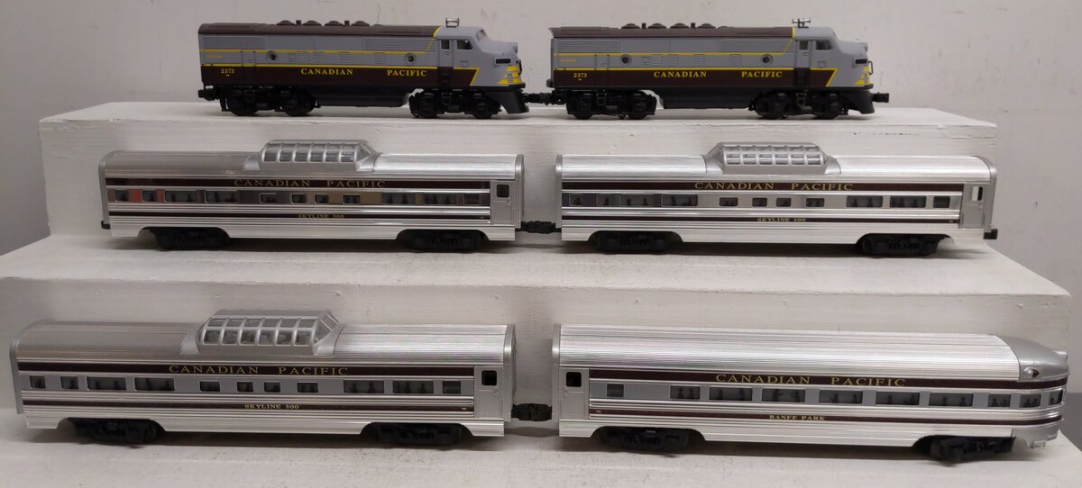 Lionel 6-21759 O Gauge Postwar Canadian Pacific F3A-A Diesel Passenger Set EX/Box