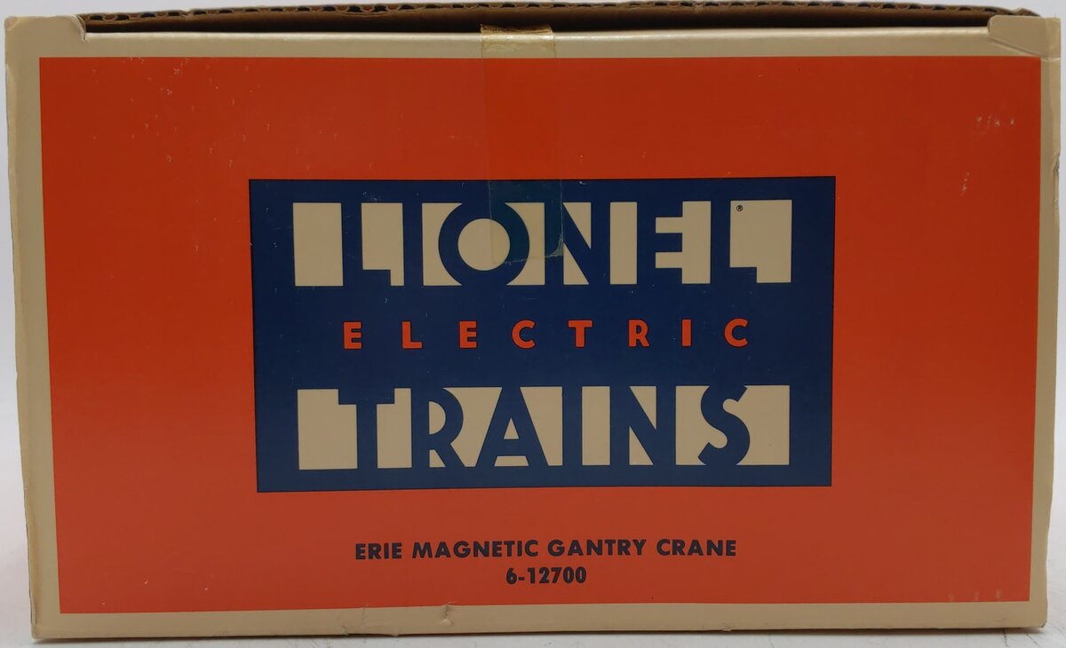 Lionel 6-12700 O Erie Operating Magnetic Gantry Crane EX/Box