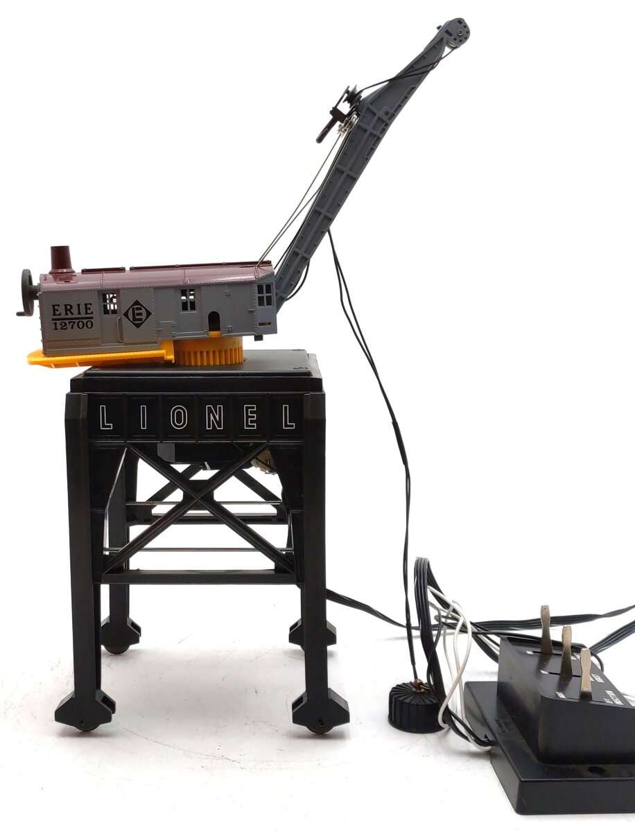 Lionel 6-12700 O Erie Operating Magnetic Gantry Crane EX/Box