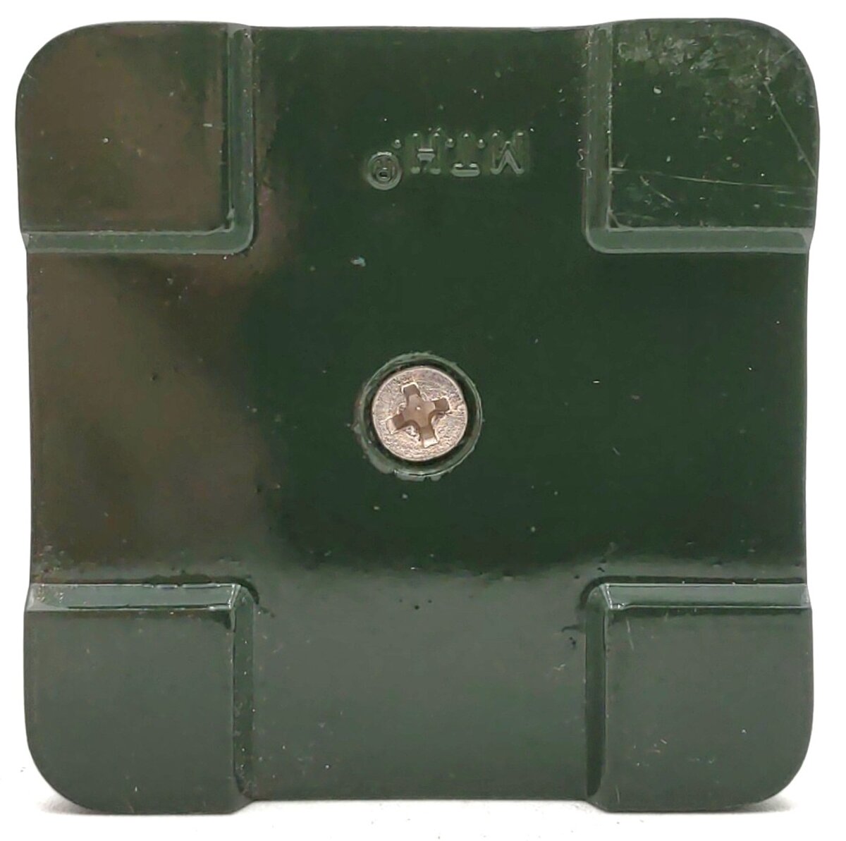 MTH 30-1094 O Scale Dark Green Operating Die-Cast Street Clock LN/Box
