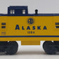 Lionel 6-26544 Alaska Square Window Lighted Caboose LN/Box