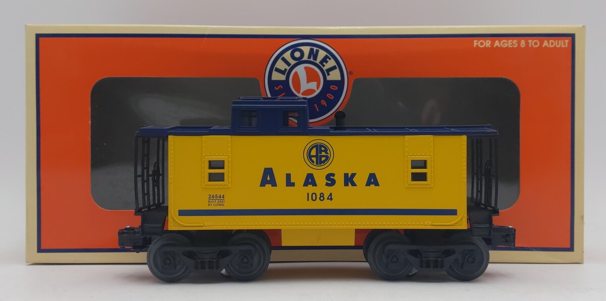 Lionel 6-26544 Alaska Square Window Lighted Caboose LN/Box