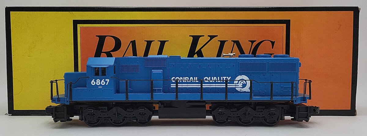 MTH 30-2005-1 Conrail SD60 Diesel Engine w/PS1 #6867 - 3-Rail LN/Box