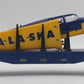 Lionel 6-36021 O Gauge Flatcar with Alaska Airplane #6424 LN/Box
