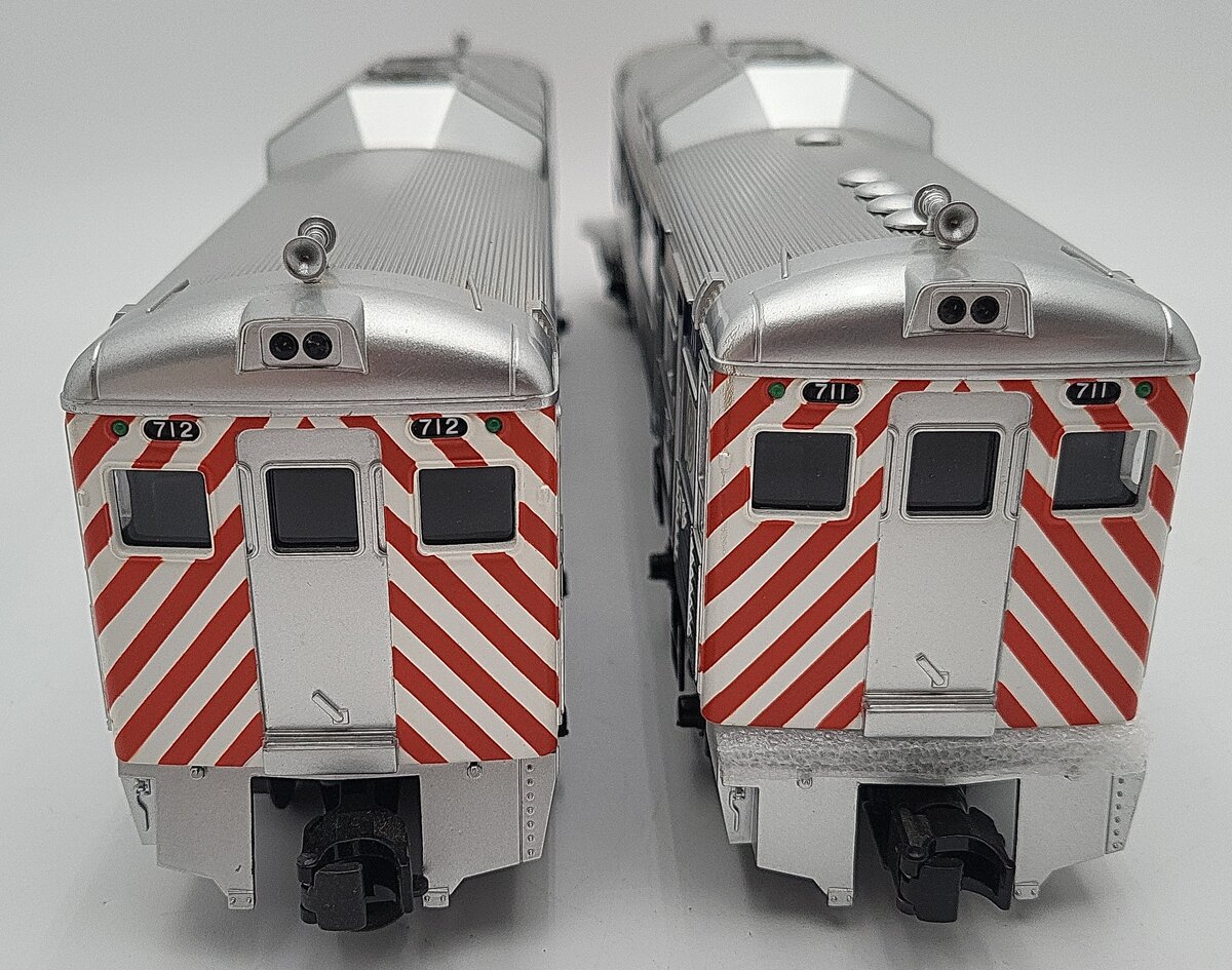 MTH 30-2387-1 O Alaska RDC Budd Car Set w/Proto-Sound 2.0 (Set of 2) LN/Box