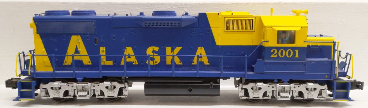 K-Line K2402-2001 O Gauge Alaska Railroad GP38-2 Diesel Locomotive #2001 EX/Box