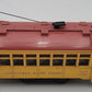 Lionel 60 Vintage O Lionelville Motorized Rapid Transit Trolley VG