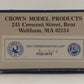 Crown PGE-9418 O Modern Pacific Great Eastern #4020 Boxcar - 3 Rail EX/Box