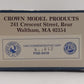 Crown PGE-9418 O Modern Pacific Great Eastern #4012 Boxcar - 3 Rail EX/Box