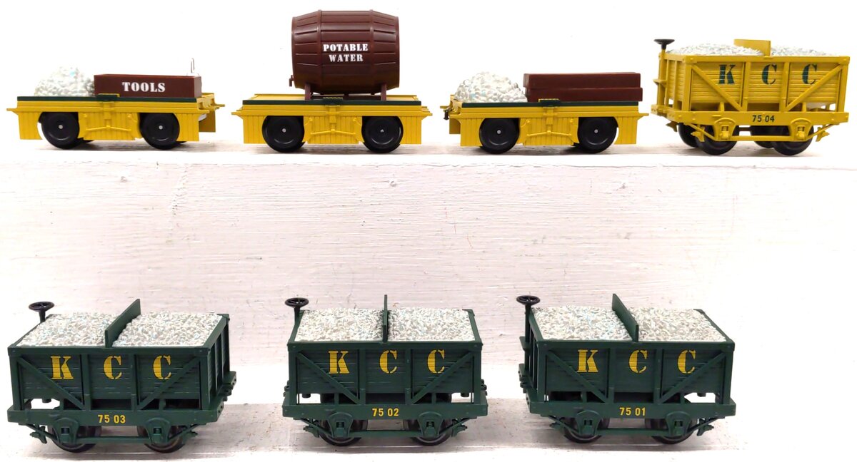 K-Line K1210 Kenncott Copper Corporation Mining O Gauge Handcar Set