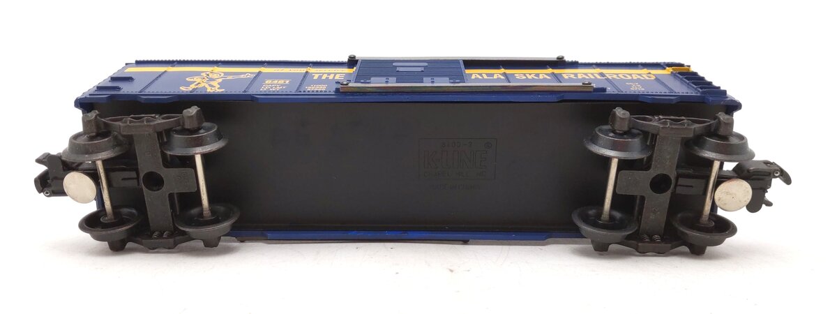K-Line K-6461 O Gauge Alaska Railroad Boxcar LN/Box