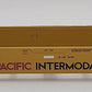 K-Line K7767 O Gauge Union Pacifc Flatcar w/ 2 Containers EX/Box