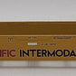 K-Line K7767 O Gauge Union Pacifc Flatcar w/ 2 Containers EX/Box