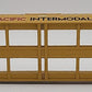 K-Line K7767 O Gauge Union Pacifc Flatcar w/ 2 Containers EX/Box