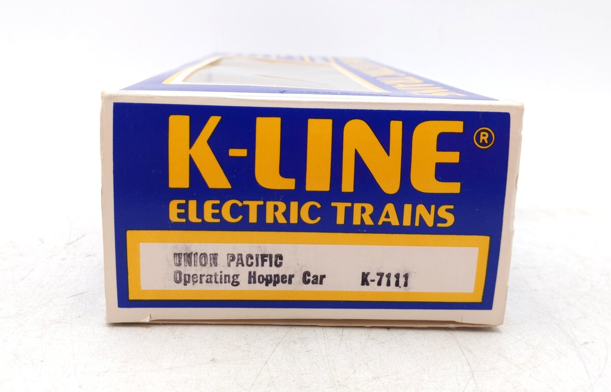K-Line K7111 O Union Pacifc Operating Hopper Car LN/Box