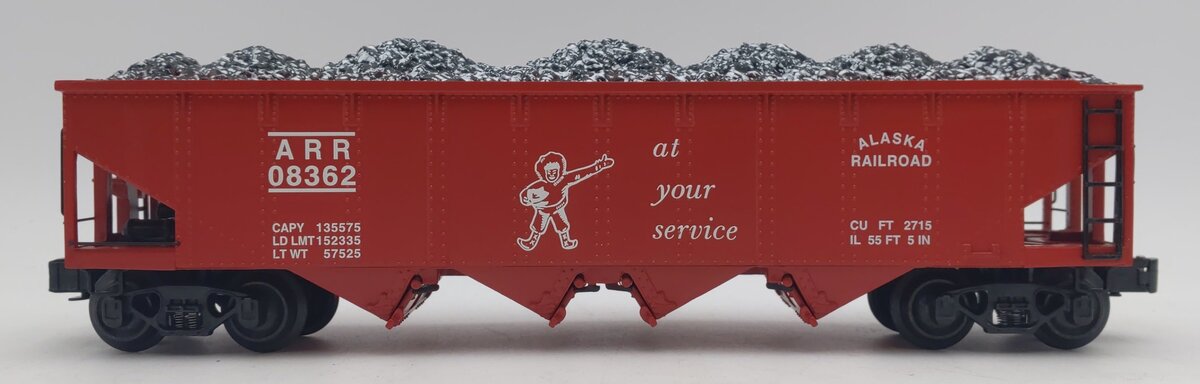 K-Line K623-1012 Alaska RR Hopper #08362 LN/Box
