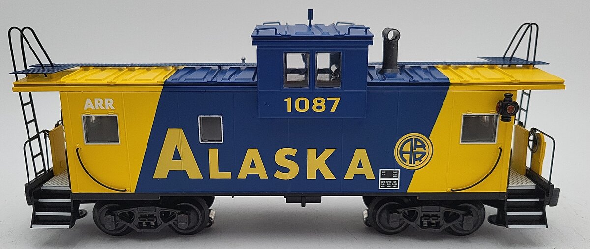 K-Line K613-1011 O Gauge Lighted Alaska Classic Caboose LN/Box