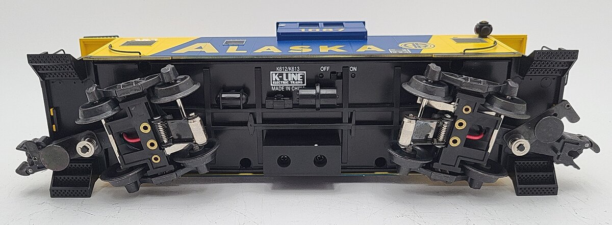 K-Line K613-1011 O Gauge Lighted Alaska Classic Caboose LN/Box