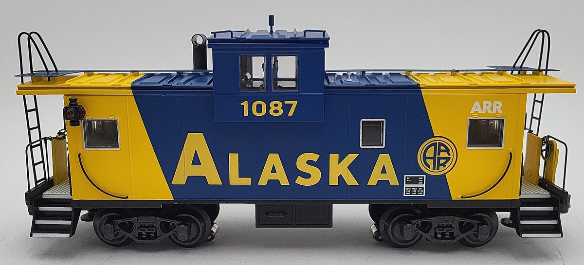 K-Line K613-1011 O Gauge Lighted Alaska Classic Caboose LN/Box