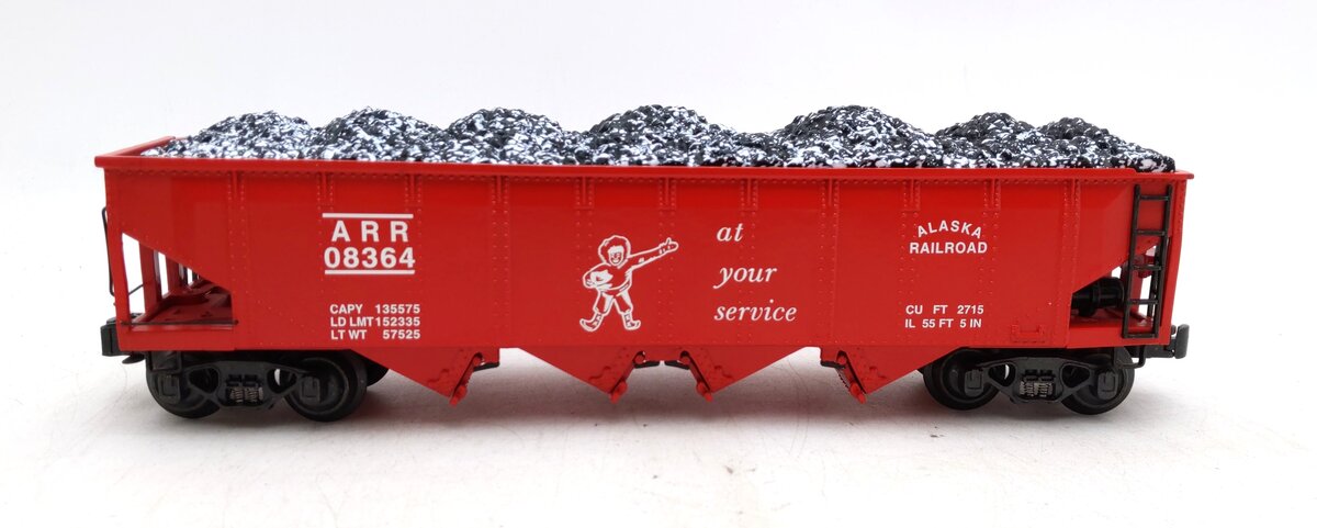 K-Line K623-1012 O Gauge Alaska RR Hopper #08364 LN/Box