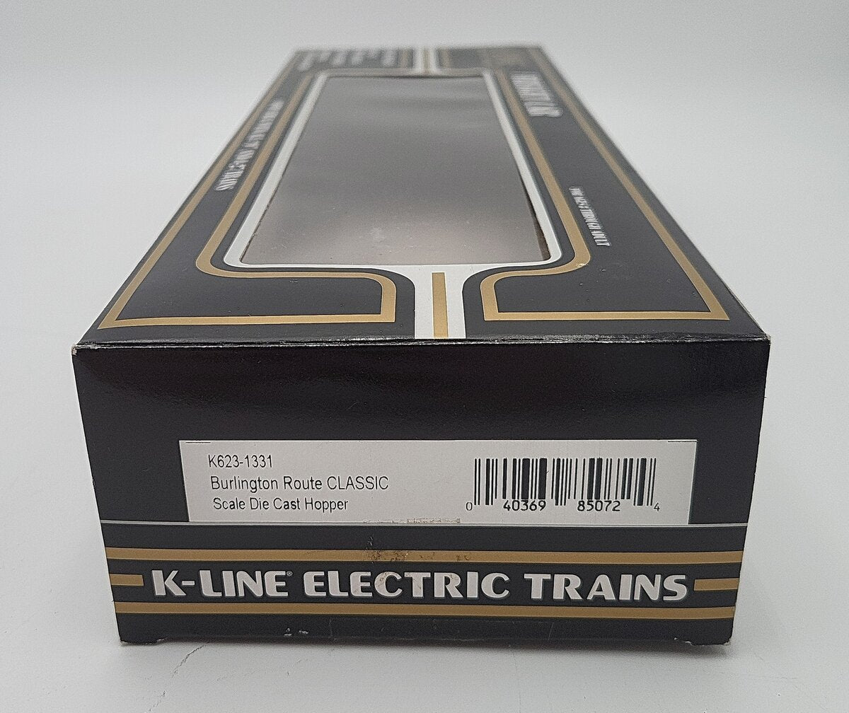 K-Line K623-1331 O Gauge Burlington Route Hopper #6231331 LN/Box