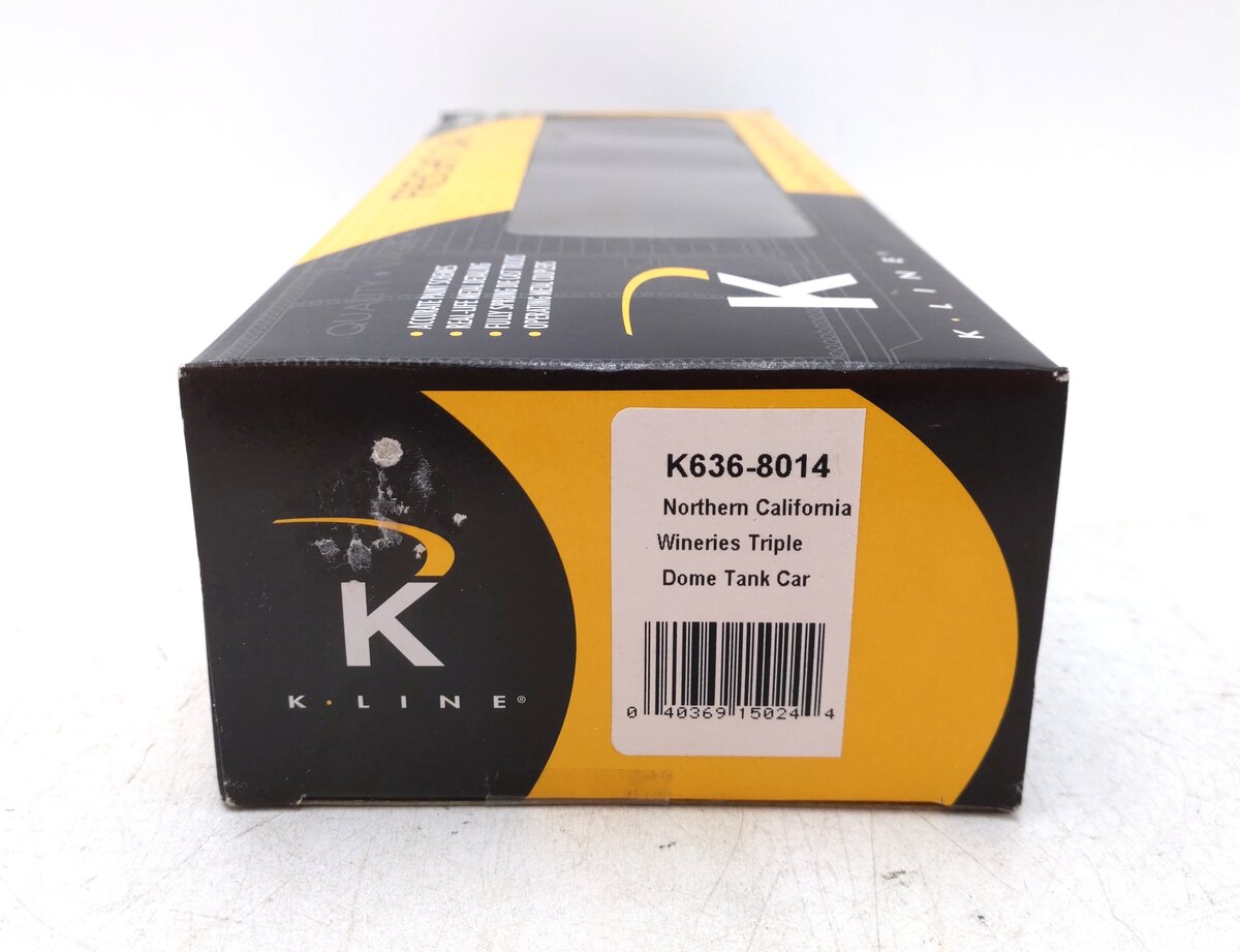 K-Line K661-1011 O Gauge Alaska Flatcar with Pickup EX/Box