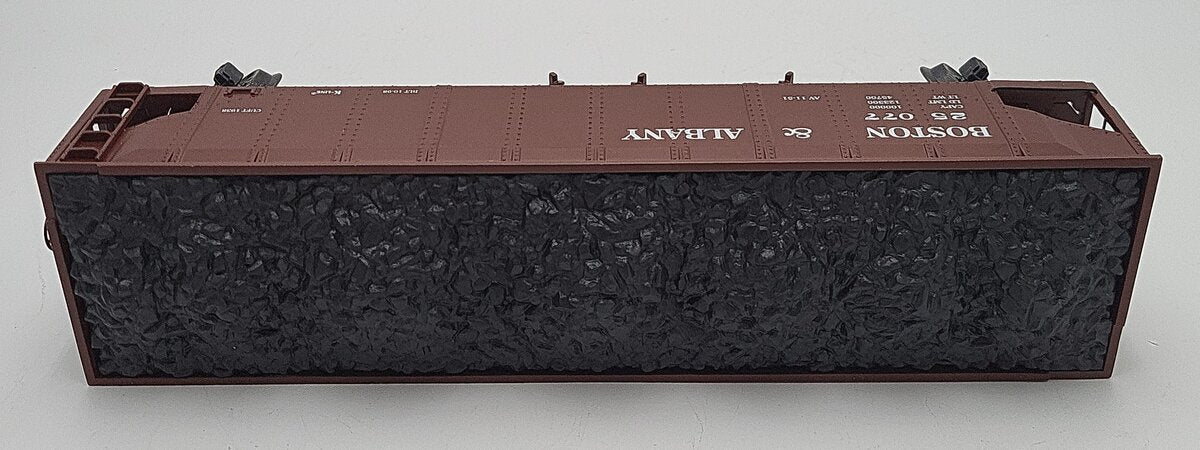 K-Line K623-3181 O Gauge Boston & Albany Die Cast 4-Bay Hopper with Coal Load EX/Box