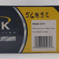 K-Line K6243-1011 O ARR Aluminum 3-bay Center Flow Modern Hopper Car #56832 EX/Box