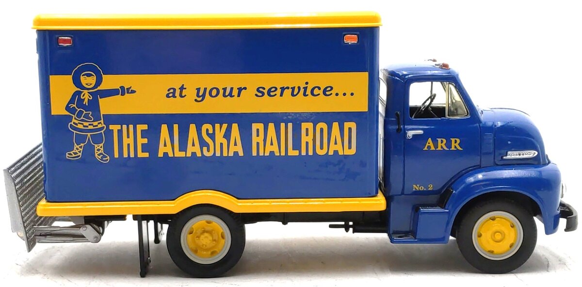 First Gear 19-1522 1:34 1953 Alaska Railroad Ford C-600 Straight Truck LN/Box