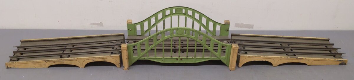 Lionel 101 Vintage Standard Gauge 3-Piece Bridge Set VG