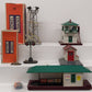 Lionel Vintage O Operating Building and Accessories #395/154/125/445/356 VG