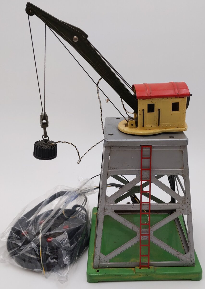 Lionel 165 Vintage O Custom Operating Gantry Crane with Electromagnet VG