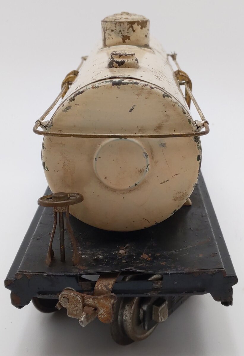 Lionel 215 Vintage Standard Gauge Ivory Tinplate Tank Car