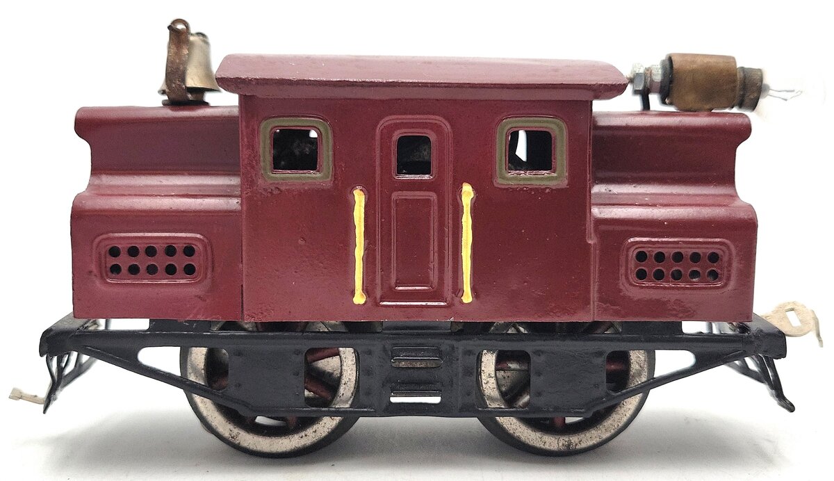 Lionel 150 Vintage O New York Central 0-4-0 Electric Locomotive (Dark Red)