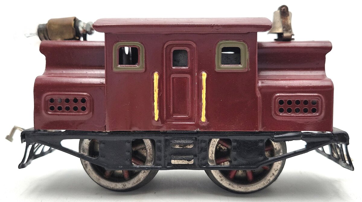 Lionel 150 Vintage O New York Central 0-4-0 Electric Locomotive (Dark Red)