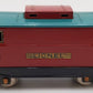 Lionel 217 Vintage Standard Gauge Red with Green Caboose -Repainted