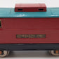 Lionel 217 Vintage Standard Gauge Red with Green Caboose -Repainted