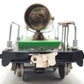 Lionel 220 Vintage Standard Gauge Green Searchlight Car with Nickel Trim VG