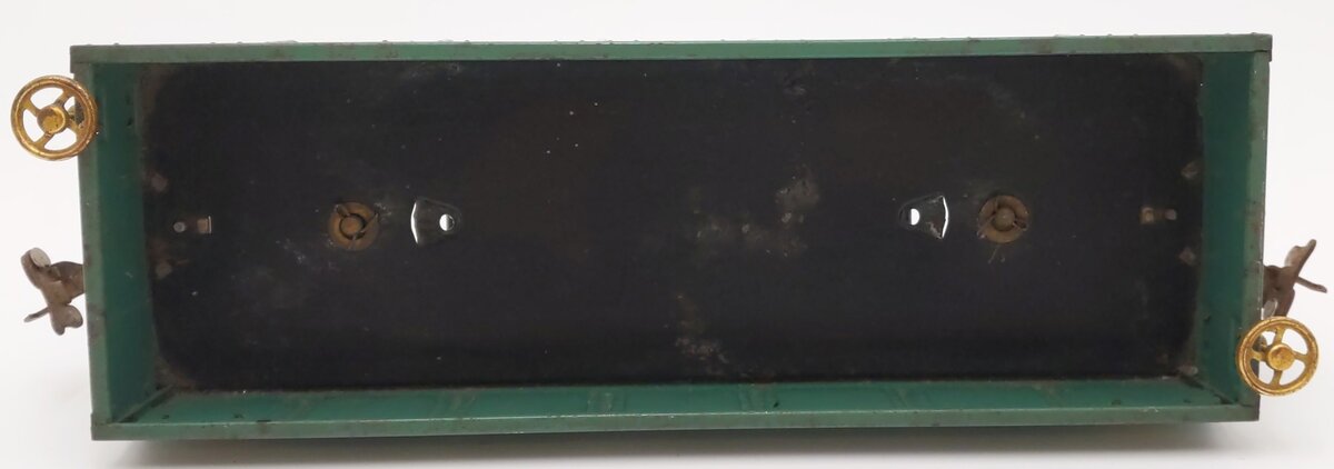Lionel 512 Vintage Standard Gauge Prewar Tinplate Green Gondola VG