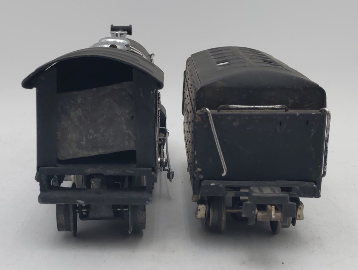 Lionel 249E Vintage O 2-4-2 Tinplate Steam Locomotive w/ 265W Tender - Repainted