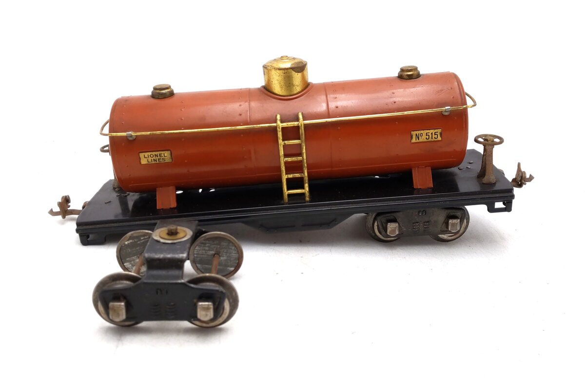 Lionel 515 Vintage Standard Gauge Lionel Lines Tinplate Tank Car #515