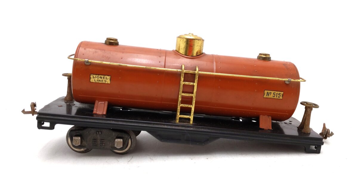 Lionel 515 Vintage Standard Gauge Lionel Lines Tinplate Tank Car #515