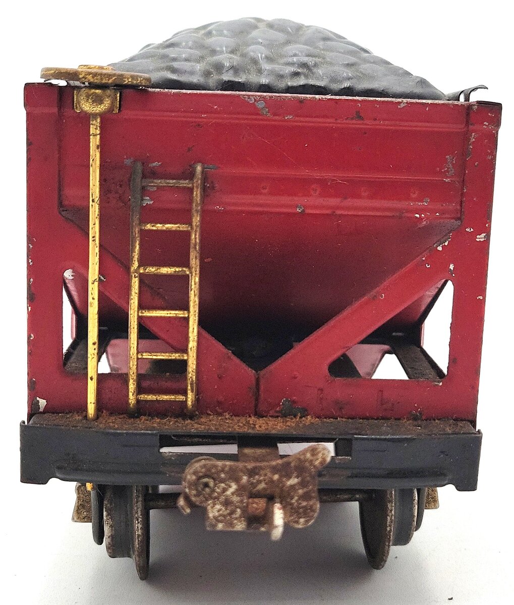 Lionel 516 Vintage Standard Gauge Lionel Lines 2-Bay Hopper with Coal