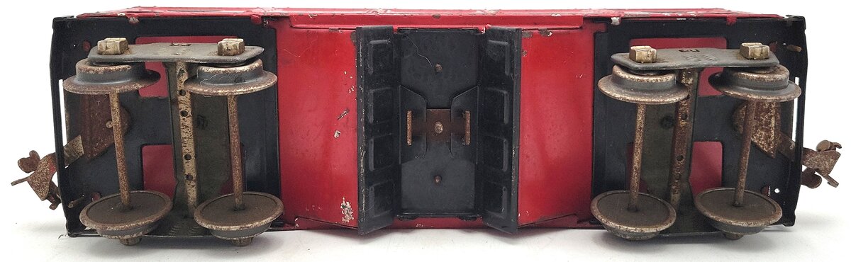 Lionel 516 Vintage Standard Gauge Lionel Lines 2-Bay Hopper with Coal