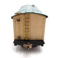 Lionel 514 Vintage Standard Gauge Tinplate Ivory/Peacock Refrigerator Car VG